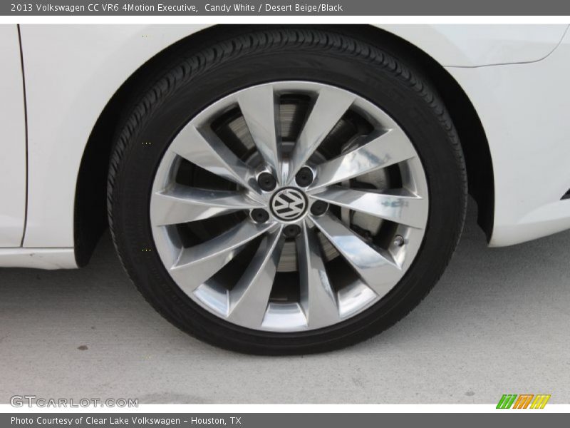 Candy White / Desert Beige/Black 2013 Volkswagen CC VR6 4Motion Executive