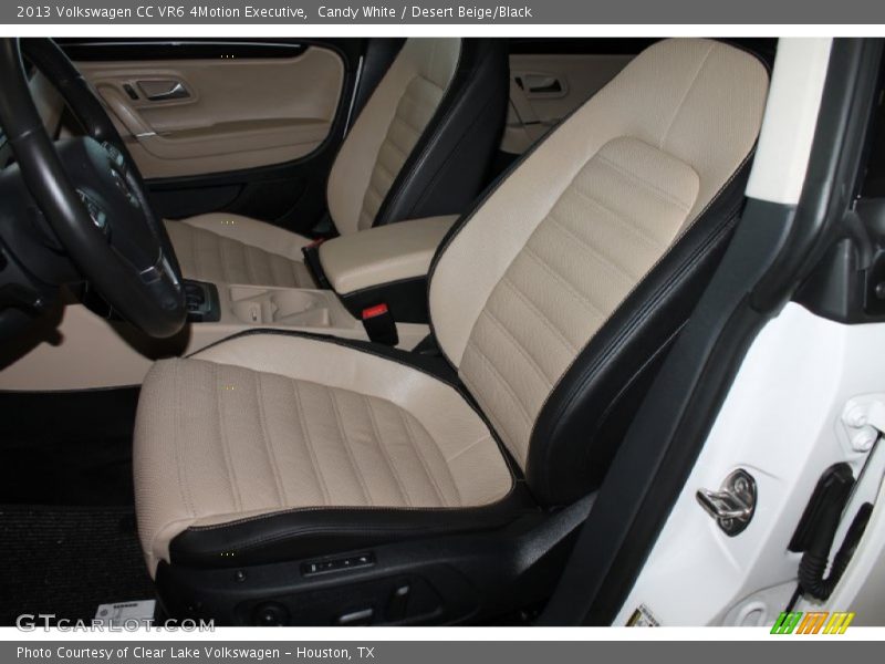 Candy White / Desert Beige/Black 2013 Volkswagen CC VR6 4Motion Executive