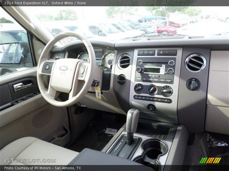 Oxford White / Stone 2014 Ford Expedition XLT