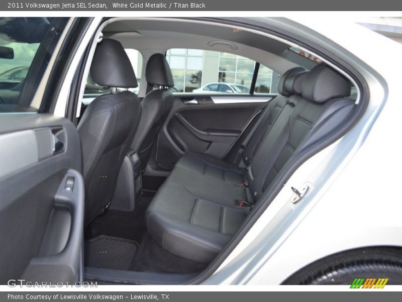 White Gold Metallic / Titan Black 2011 Volkswagen Jetta SEL Sedan