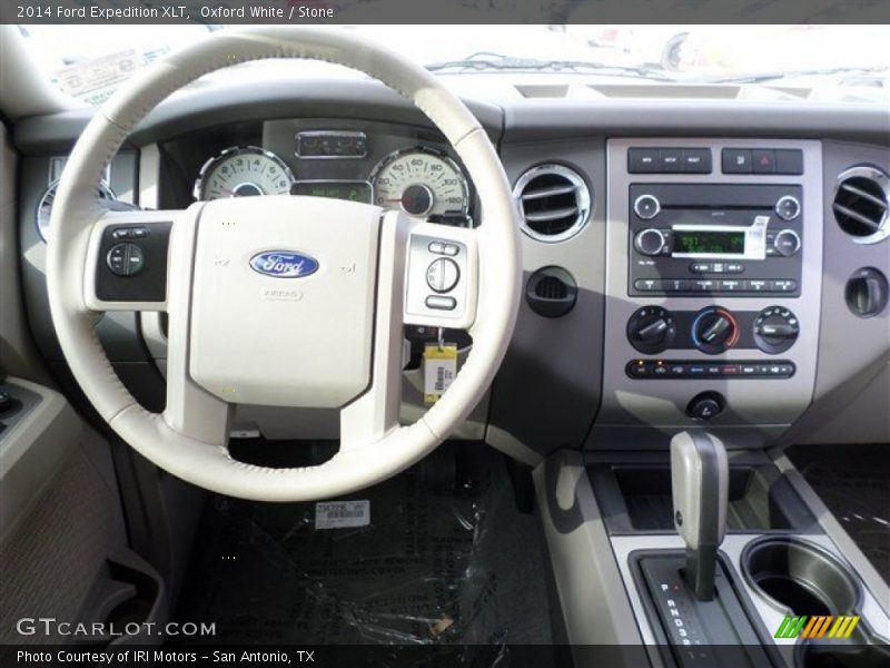 Oxford White / Stone 2014 Ford Expedition XLT