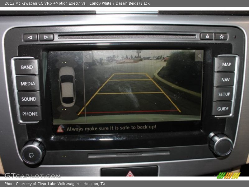 Candy White / Desert Beige/Black 2013 Volkswagen CC VR6 4Motion Executive