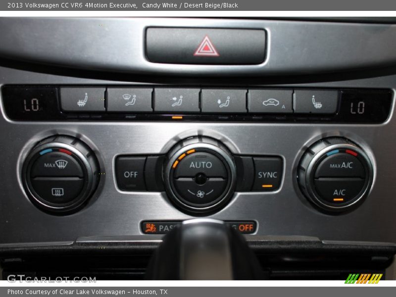 Candy White / Desert Beige/Black 2013 Volkswagen CC VR6 4Motion Executive