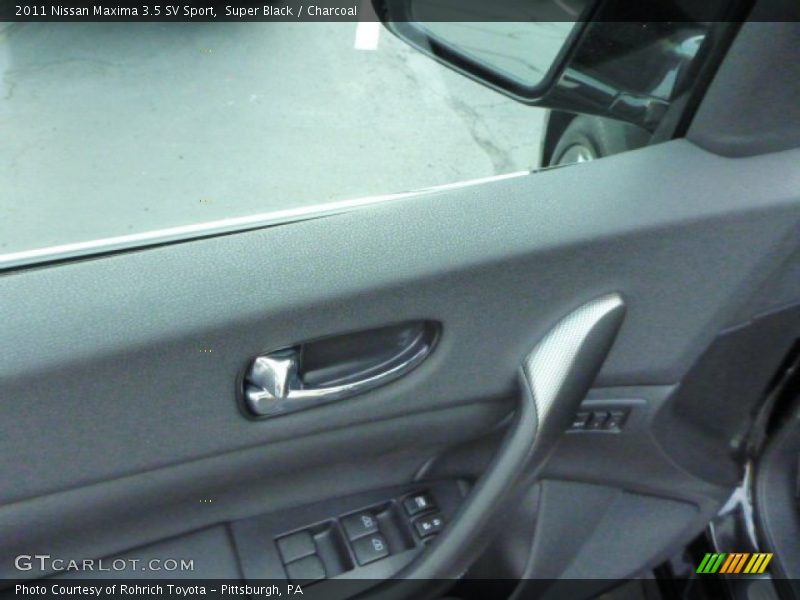 Super Black / Charcoal 2011 Nissan Maxima 3.5 SV Sport