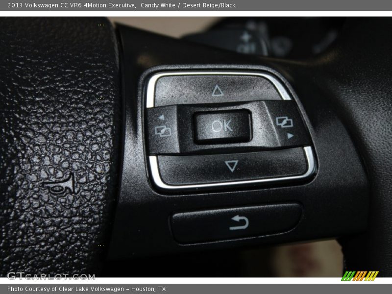 Candy White / Desert Beige/Black 2013 Volkswagen CC VR6 4Motion Executive