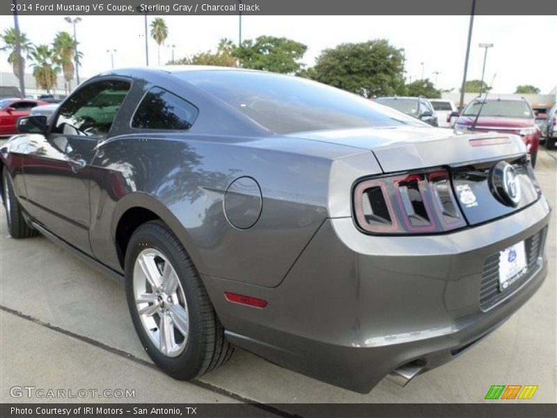 Sterling Gray / Charcoal Black 2014 Ford Mustang V6 Coupe