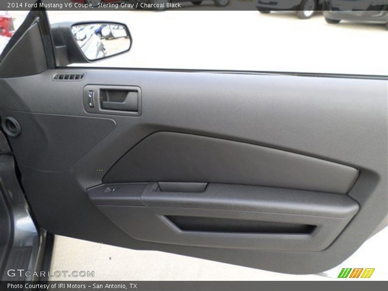 Sterling Gray / Charcoal Black 2014 Ford Mustang V6 Coupe