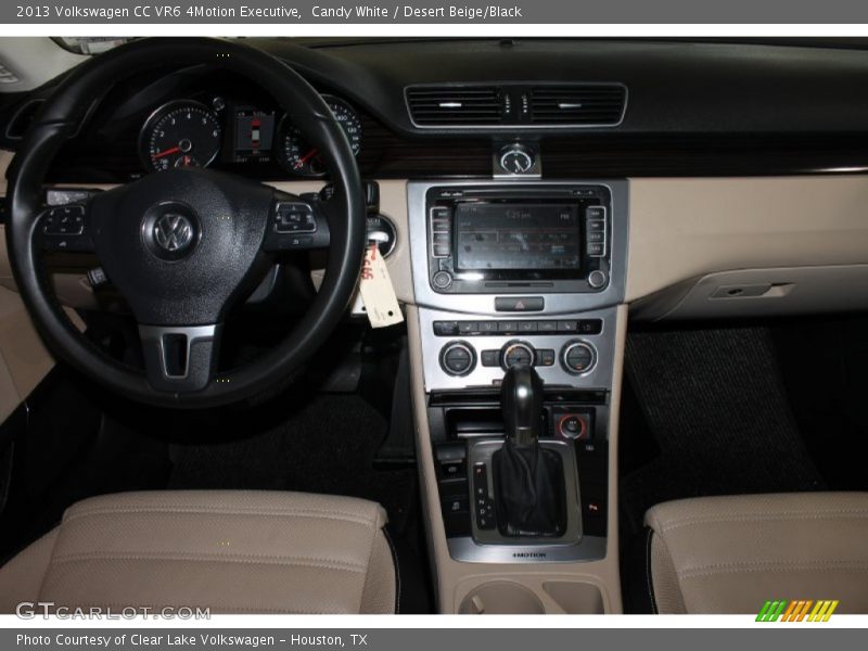 Candy White / Desert Beige/Black 2013 Volkswagen CC VR6 4Motion Executive