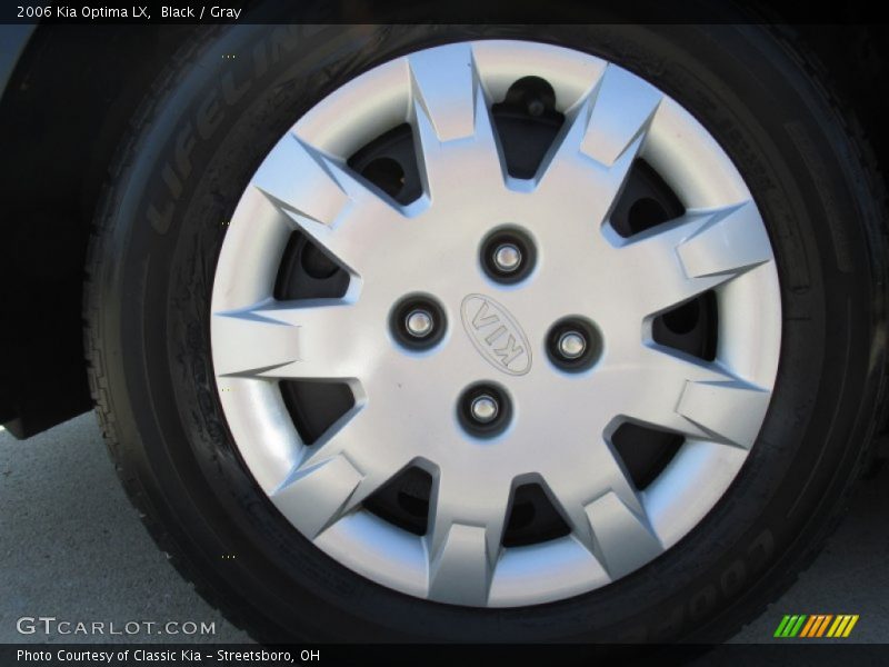 Black / Gray 2006 Kia Optima LX