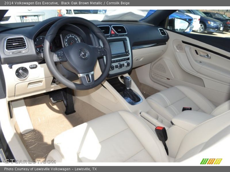  2014 Eos Executive Cornsilk Beige Interior
