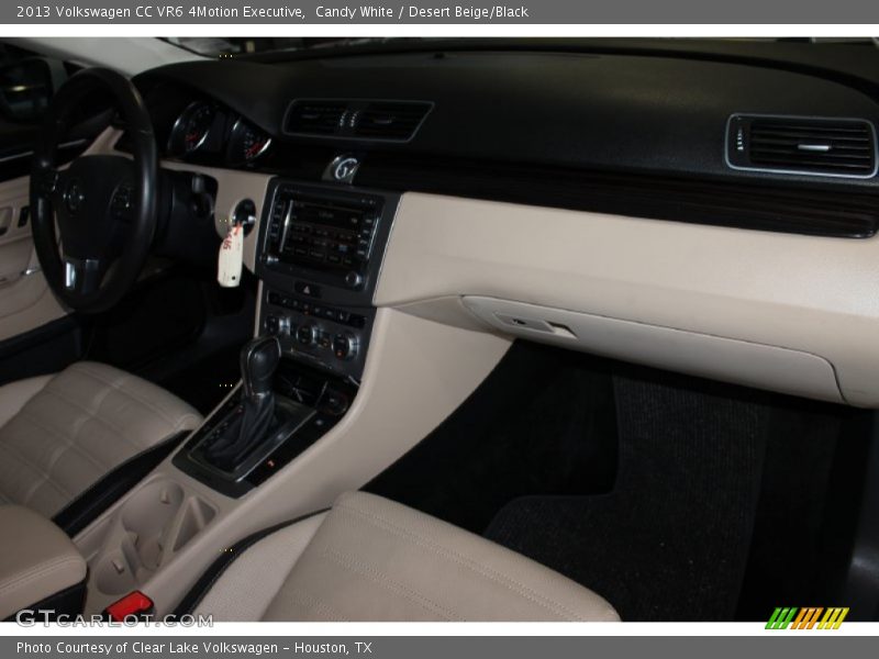 Candy White / Desert Beige/Black 2013 Volkswagen CC VR6 4Motion Executive