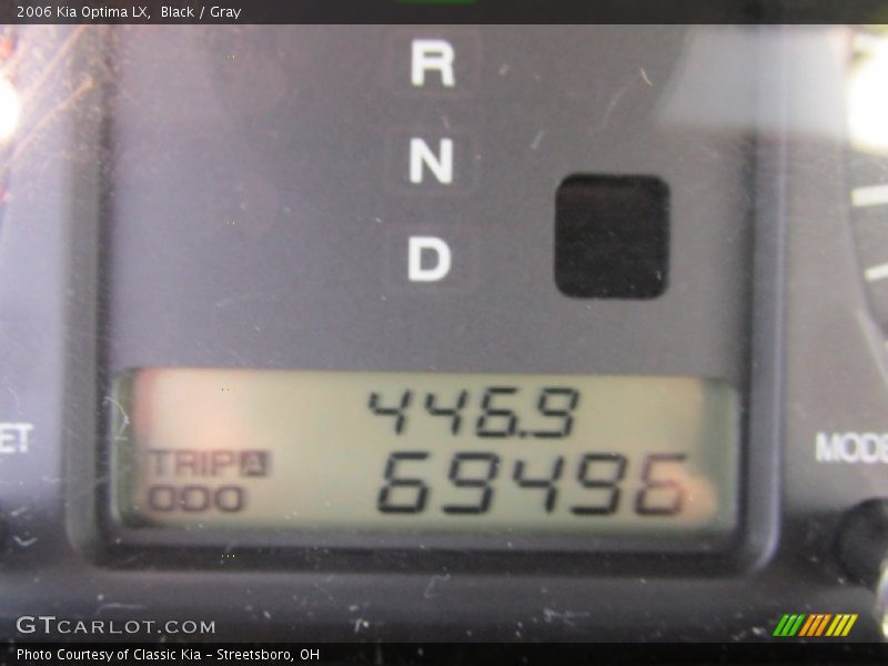 Black / Gray 2006 Kia Optima LX