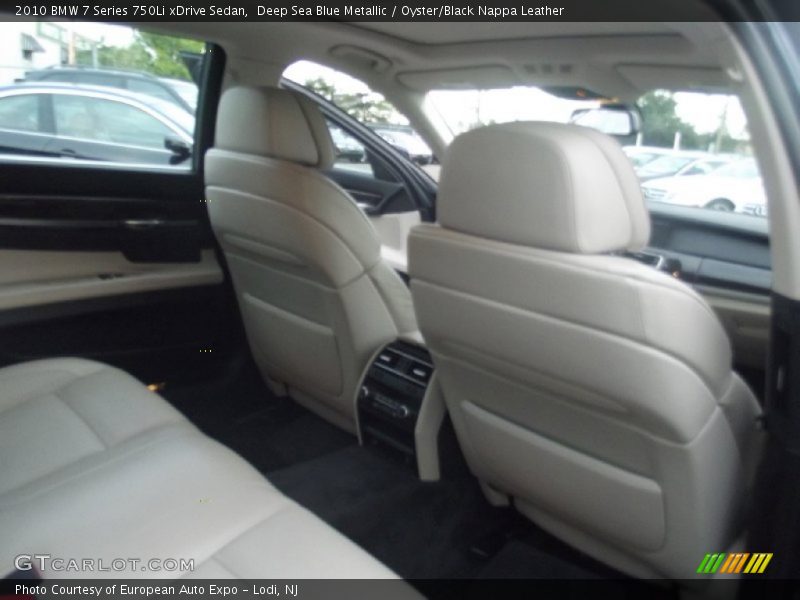 Deep Sea Blue Metallic / Oyster/Black Nappa Leather 2010 BMW 7 Series 750Li xDrive Sedan