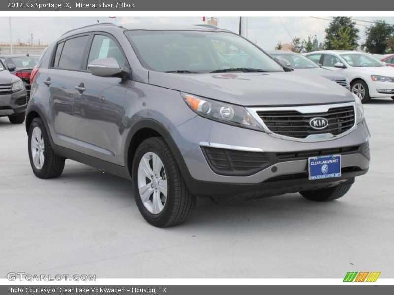 Mineral Silver / Black 2012 Kia Sportage LX