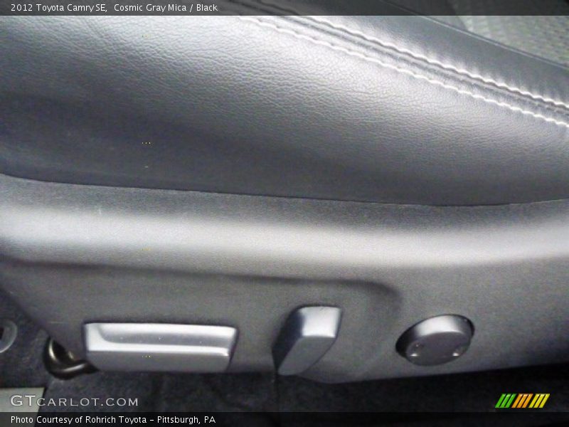 Cosmic Gray Mica / Black 2012 Toyota Camry SE