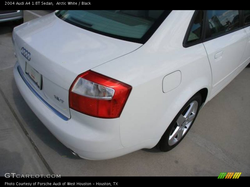 Arctic White / Black 2004 Audi A4 1.8T Sedan