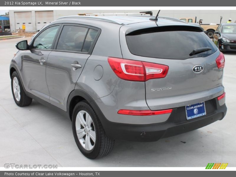 Mineral Silver / Black 2012 Kia Sportage LX