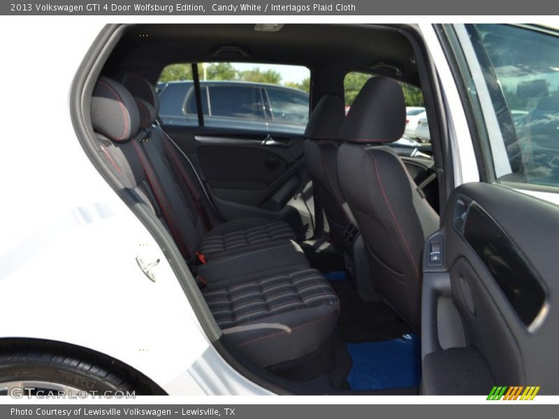 Candy White / Interlagos Plaid Cloth 2013 Volkswagen GTI 4 Door Wolfsburg Edition