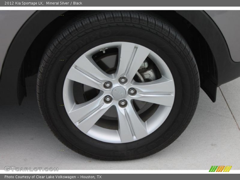 Mineral Silver / Black 2012 Kia Sportage LX