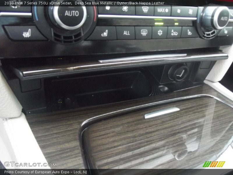 Deep Sea Blue Metallic / Oyster/Black Nappa Leather 2010 BMW 7 Series 750Li xDrive Sedan