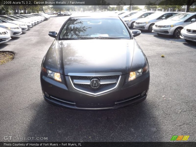 Carbon Bronze Metallic / Parchment 2008 Acura TL 3.2