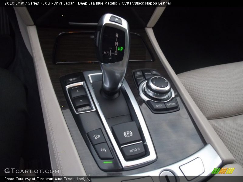 Deep Sea Blue Metallic / Oyster/Black Nappa Leather 2010 BMW 7 Series 750Li xDrive Sedan
