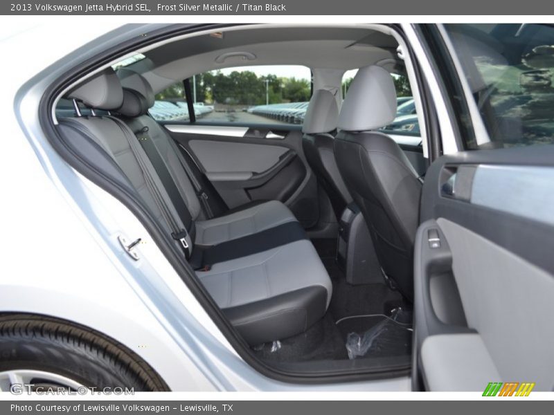 Frost Silver Metallic / Titan Black 2013 Volkswagen Jetta Hybrid SEL