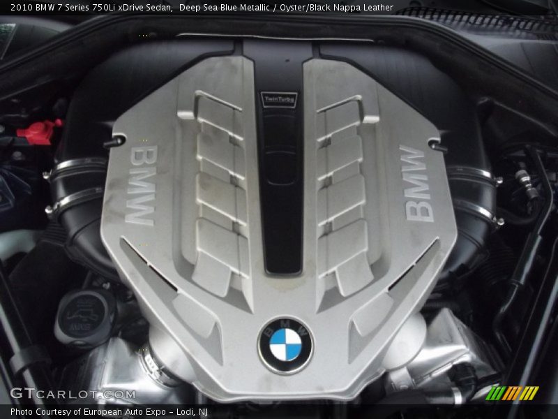  2010 7 Series 750Li xDrive Sedan Engine - 4.4 Liter DFI Twin-Turbocharged DOHC 32-Valve VVT V8