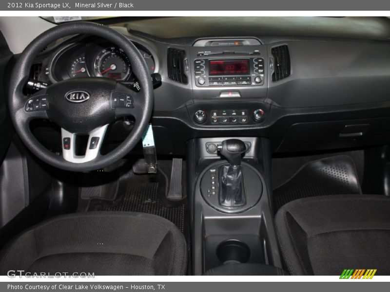 Mineral Silver / Black 2012 Kia Sportage LX