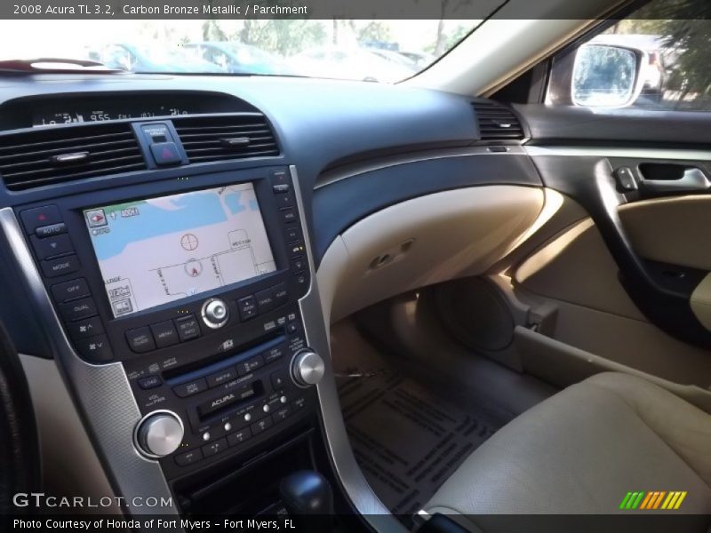 Carbon Bronze Metallic / Parchment 2008 Acura TL 3.2