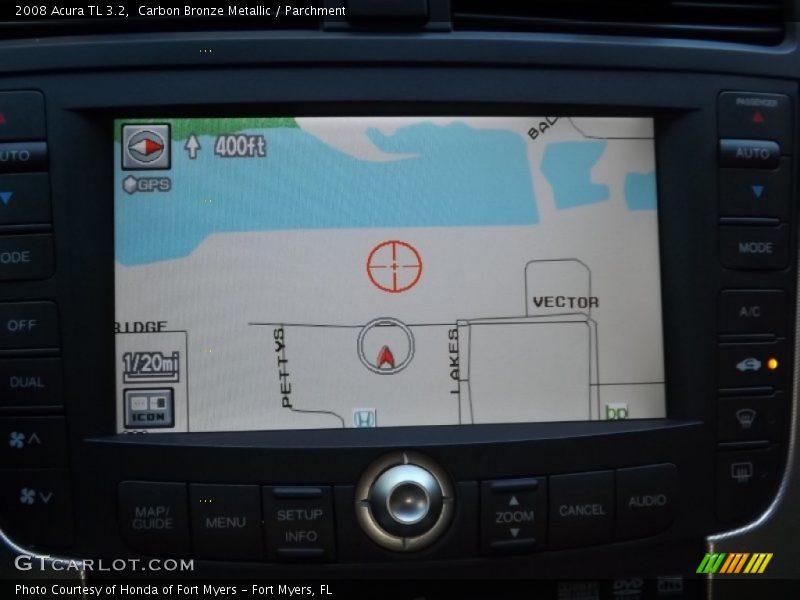 Carbon Bronze Metallic / Parchment 2008 Acura TL 3.2