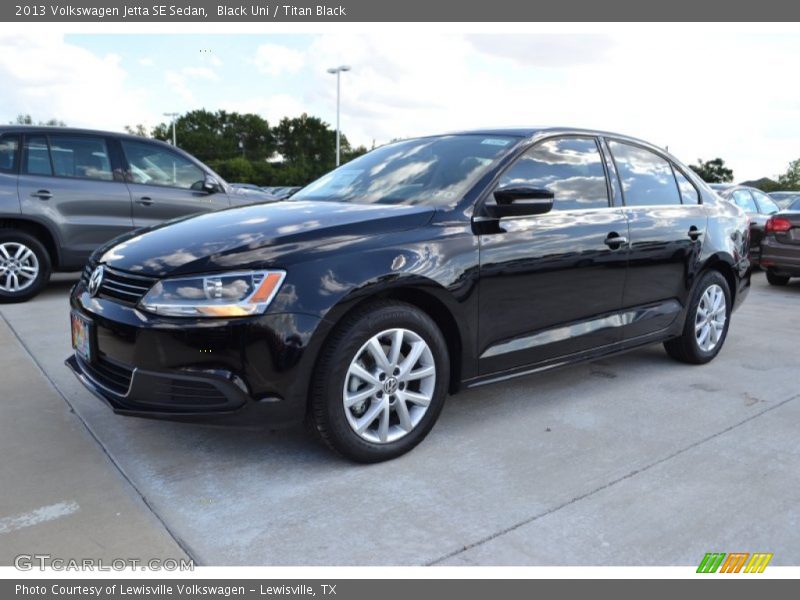 Black Uni / Titan Black 2013 Volkswagen Jetta SE Sedan