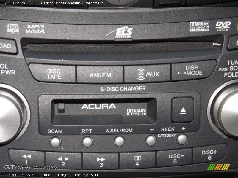 Carbon Bronze Metallic / Parchment 2008 Acura TL 3.2