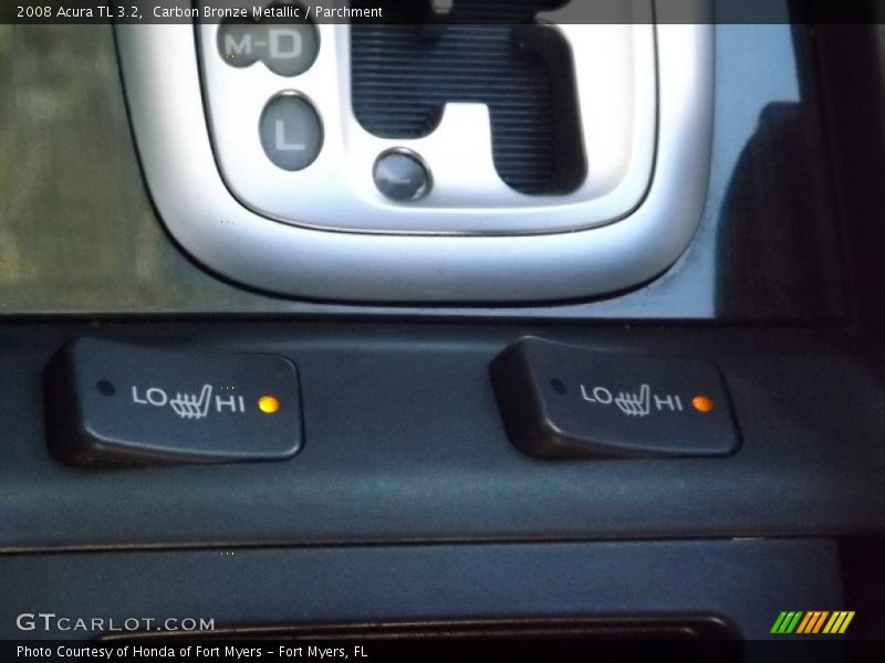 Carbon Bronze Metallic / Parchment 2008 Acura TL 3.2