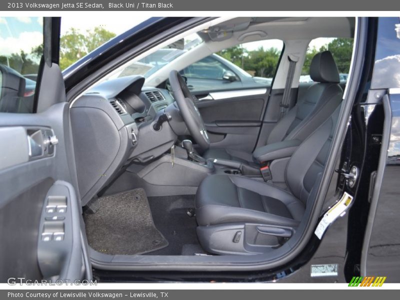 Black Uni / Titan Black 2013 Volkswagen Jetta SE Sedan