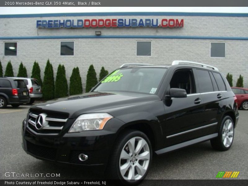 Black / Black 2010 Mercedes-Benz GLK 350 4Matic