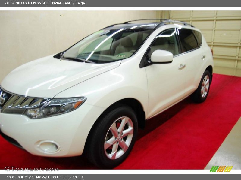 Glacier Pearl / Beige 2009 Nissan Murano SL