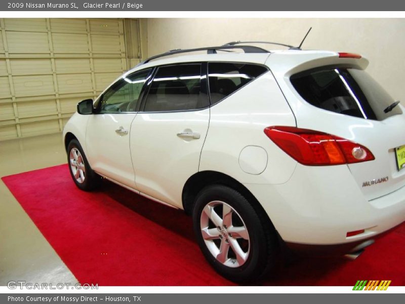 Glacier Pearl / Beige 2009 Nissan Murano SL