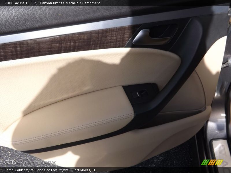 Carbon Bronze Metallic / Parchment 2008 Acura TL 3.2