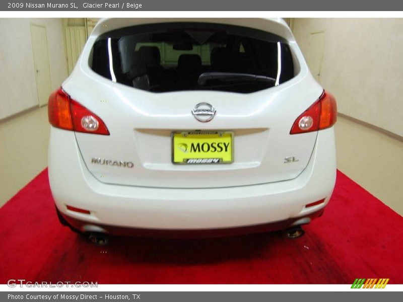 Glacier Pearl / Beige 2009 Nissan Murano SL