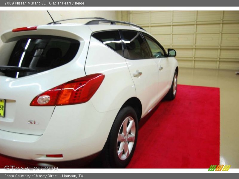 Glacier Pearl / Beige 2009 Nissan Murano SL