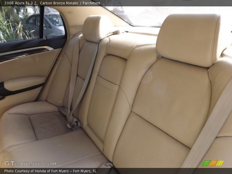 Carbon Bronze Metallic / Parchment 2008 Acura TL 3.2