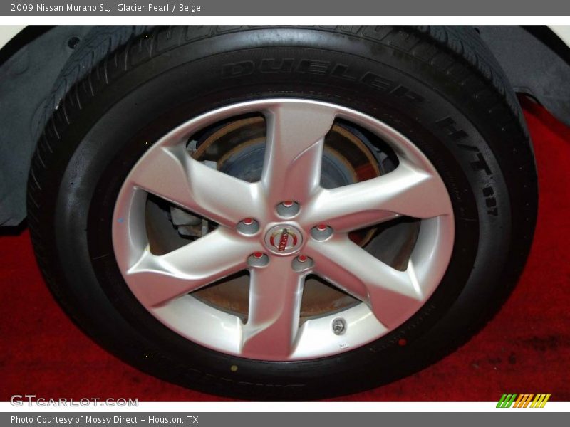 Glacier Pearl / Beige 2009 Nissan Murano SL