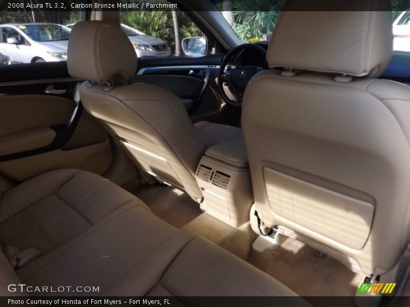 Carbon Bronze Metallic / Parchment 2008 Acura TL 3.2
