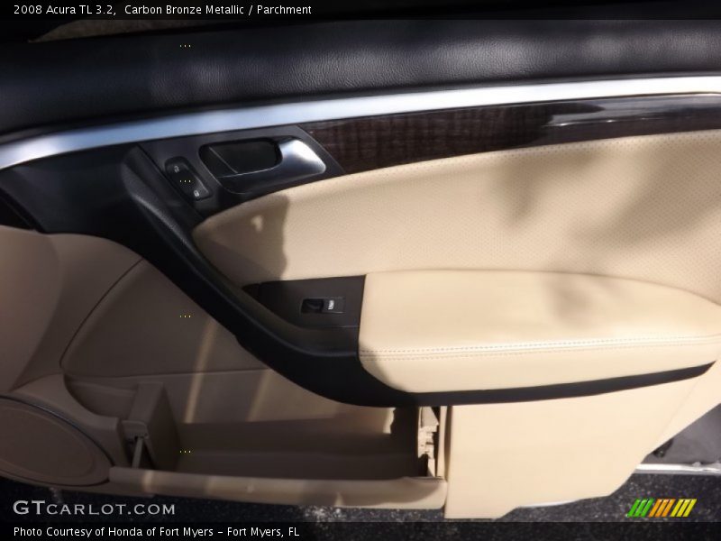 Carbon Bronze Metallic / Parchment 2008 Acura TL 3.2