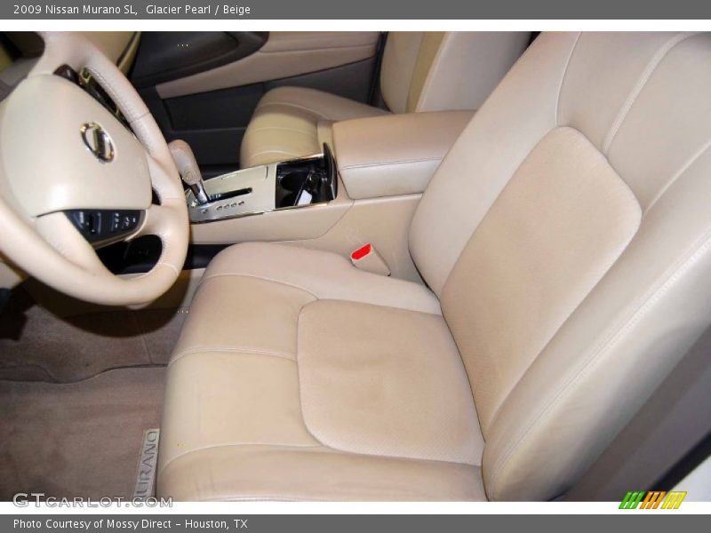 Glacier Pearl / Beige 2009 Nissan Murano SL