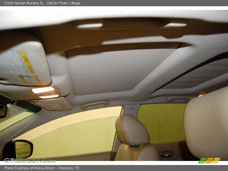 Glacier Pearl / Beige 2009 Nissan Murano SL