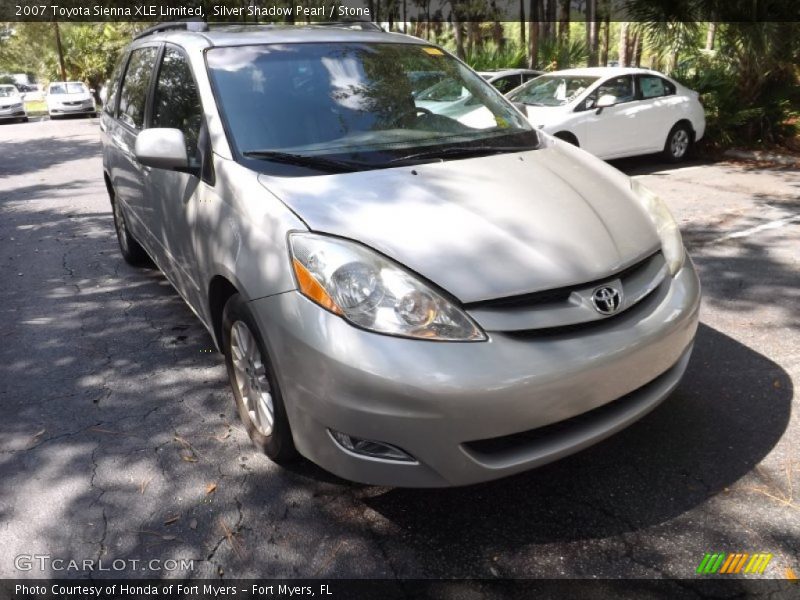 Silver Shadow Pearl / Stone 2007 Toyota Sienna XLE Limited