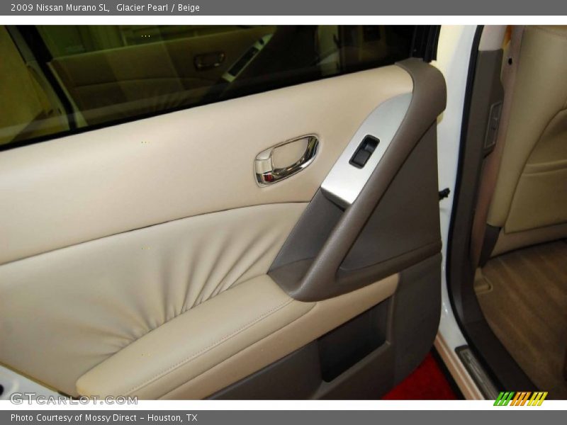 Glacier Pearl / Beige 2009 Nissan Murano SL