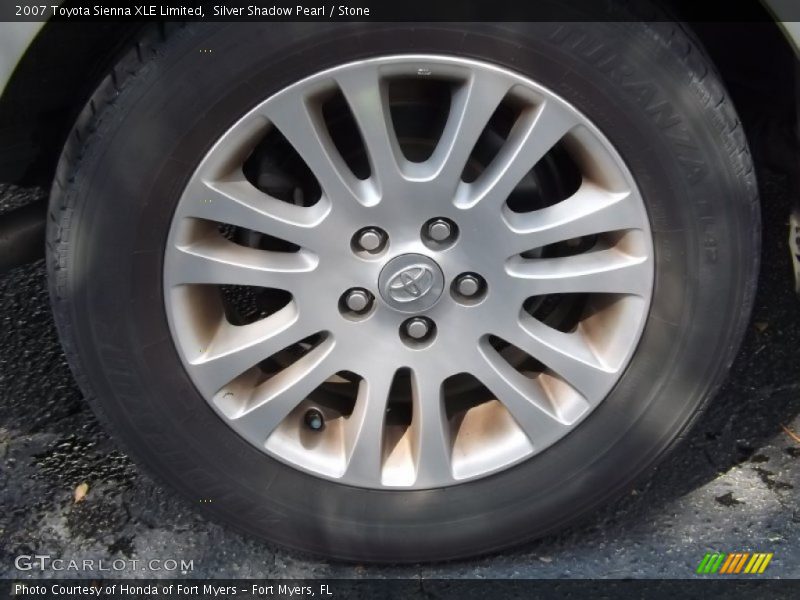 Silver Shadow Pearl / Stone 2007 Toyota Sienna XLE Limited